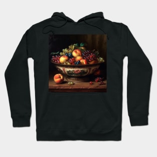 Fruit Bowl in Oil Hoodie